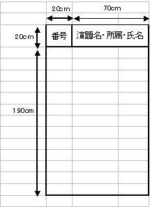 ポスターサイズ